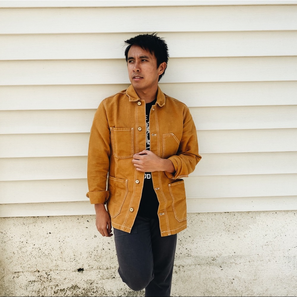 Zara Corduroy Coach Jacket